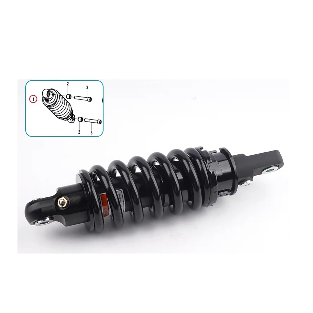 Fit For CF MOTO 675NK CF650-11 Motorcycle shock absorber rear component rear shock absorber airbag shock absorber assembly