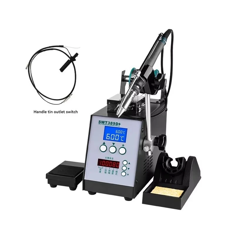 300W High Frequency Constant Temperature Soldering Station, Digital Display Automatic Soldering Machine with Manual