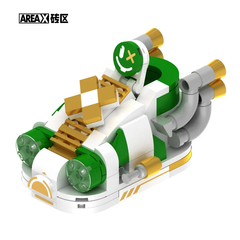 AREA-X Mini zapatillas de deporte tecnología futurista bloques de construcción regalo creativo DIY para hombres exhibición de colección de cumpleaños