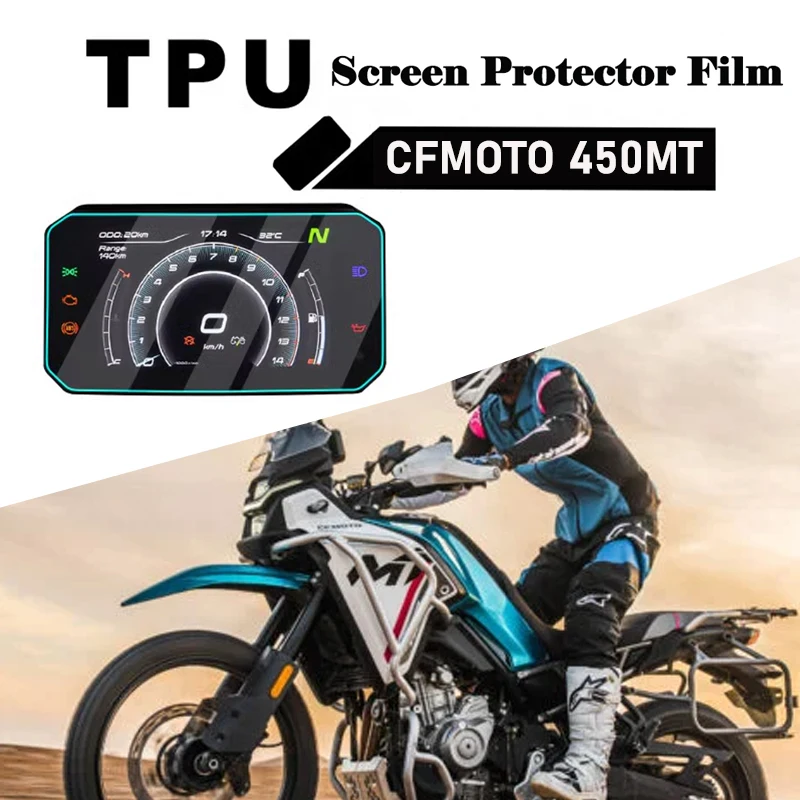 For CFMOTO CF 450MT MT450 MT 450 MT 2021-2024 2023 Speedometer Cluster Screen Scratch Protection Film Dashboard screen Protector