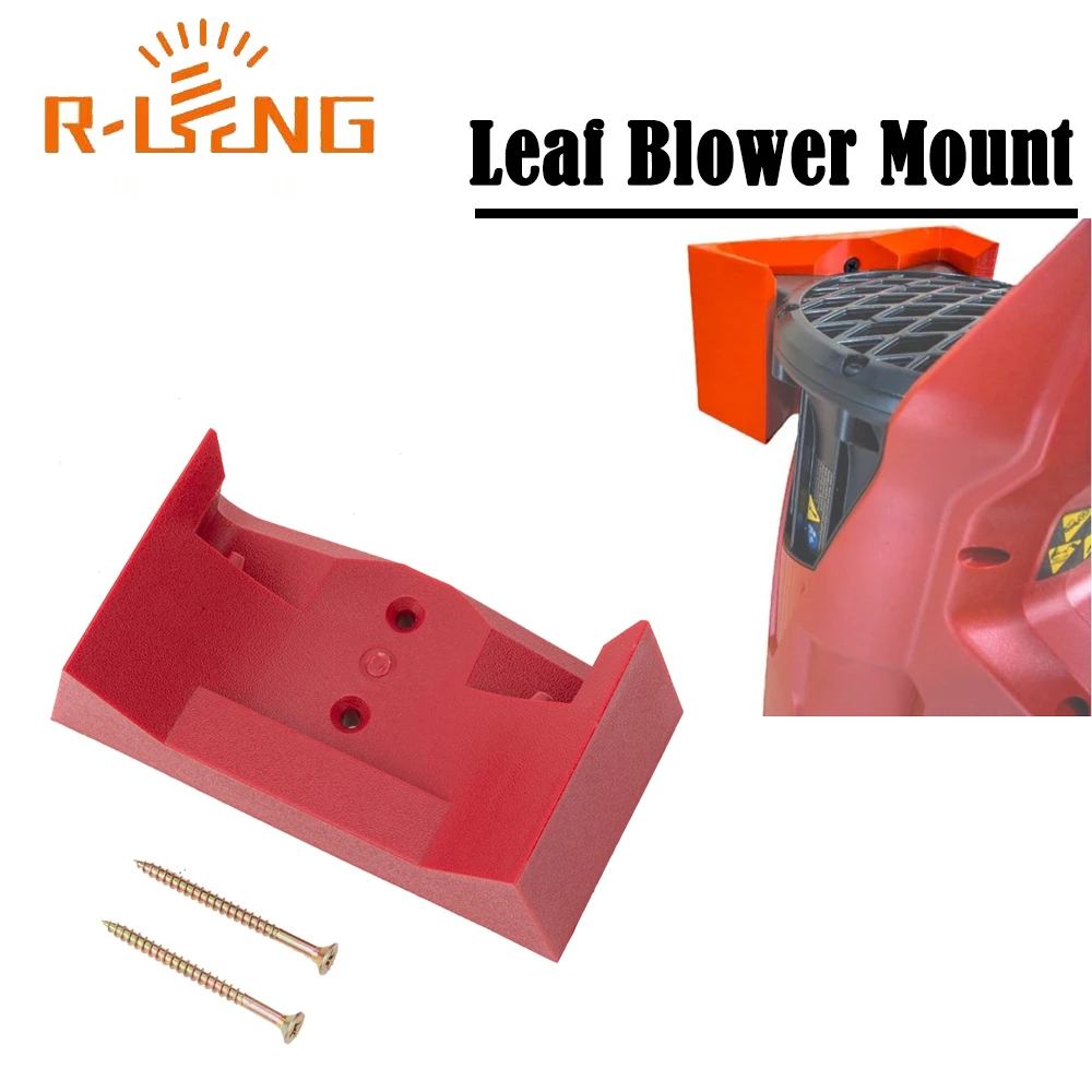 Leaf Blower For Milwaukee 18V 2724-20 Lithium Battery Wall Mount Leaf Blower Wall Mount for Garage Storage with Screws