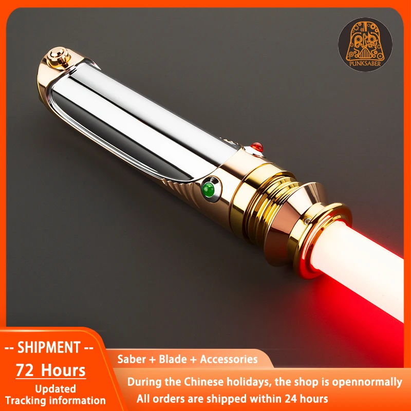 

PunkSaber Lightsaber Neopixel Jedi Laser Sword Heavy Dueling Sensitive Smooth Infinite Changing Hitting Sound Light Saber Toys