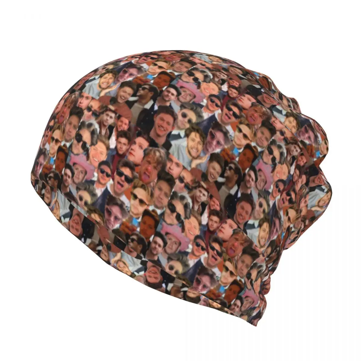 NiallHoran Photo Collage Bandana Neck Cover Mask Scarf Multi-use Face Mask Beanies Hat Unisex Adult Windproof