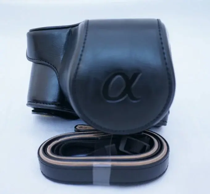 Чехол для видеокамеры, чехол из искусственной кожи, подходит для цифровых фотоаппаратов Sony ILCE-6400 A6400 ILCE-6300 A6300 ILCE-6000 A6000