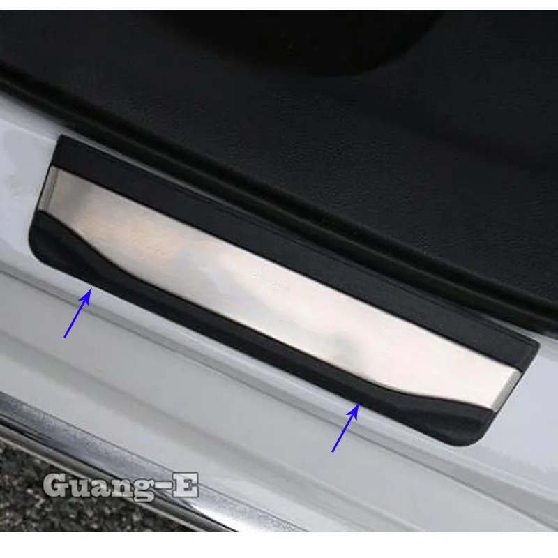 For Honda Accord 10th 2018 2019 2020 2021 2022 2023 Car Cover Pedal Door Sill Scuff Plate Frame Trim LED External Threshold 4PCs