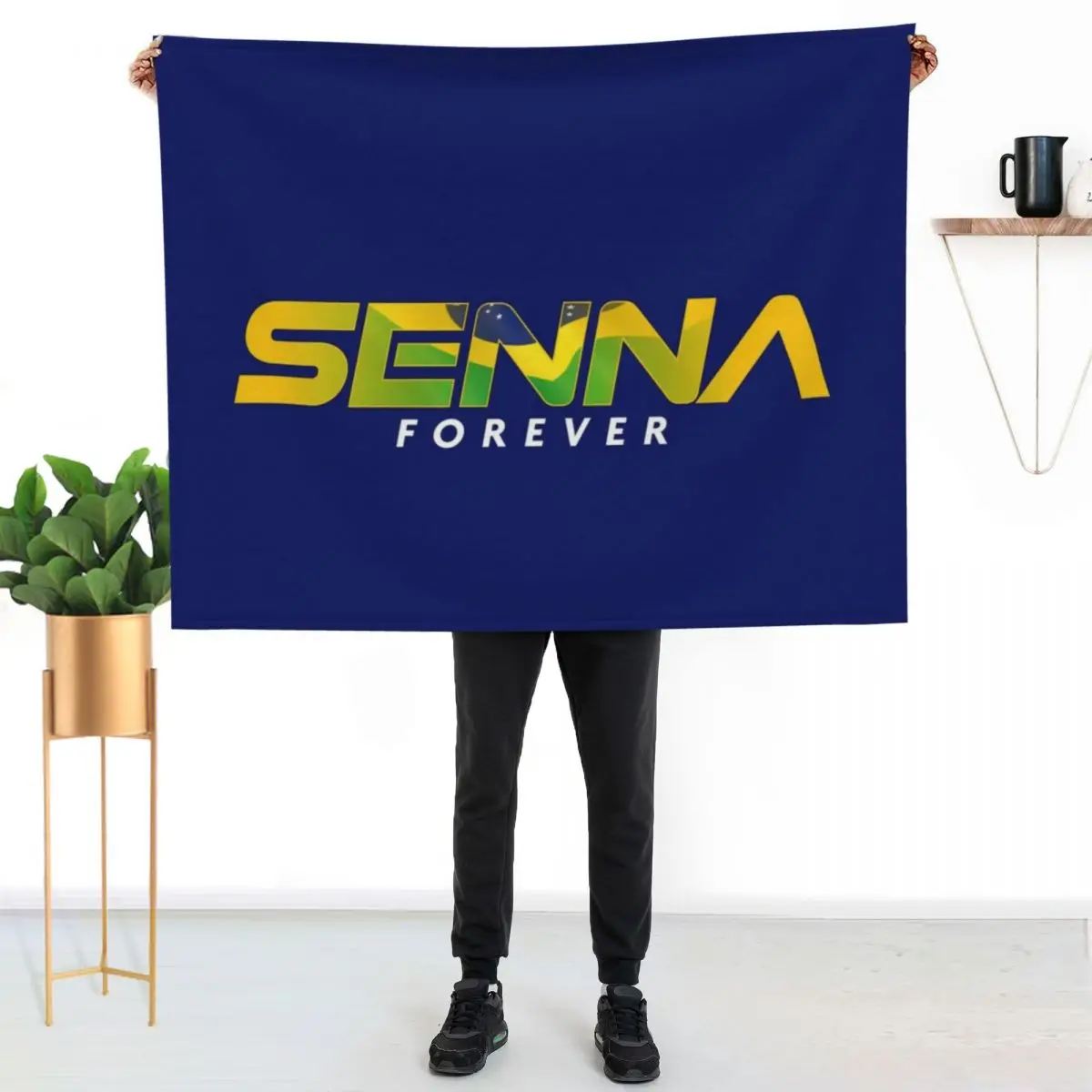senna-forever-デザインスローブランケット-暖かいスローブランケット-記念日ギフト
