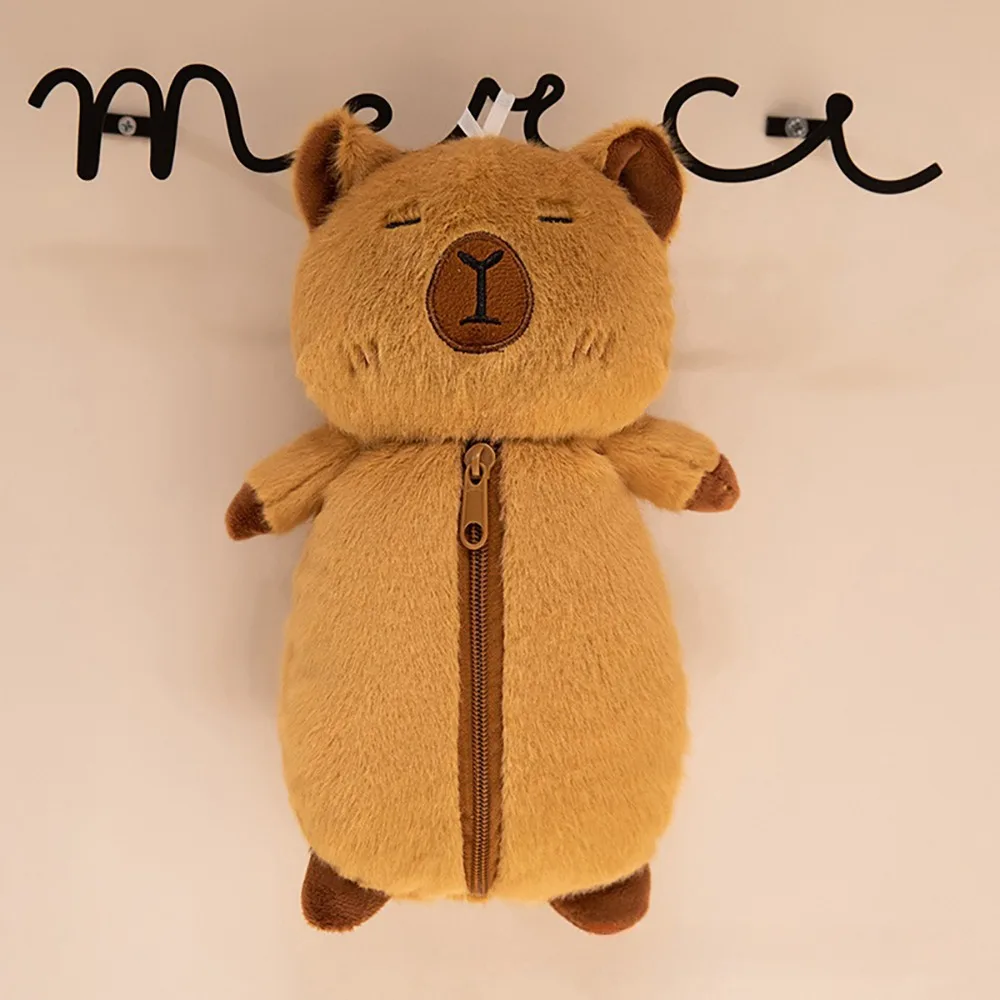 Multi Functional Cartoon panda Pencil Case Large Capacity Anime Storage Handbag Cute Lovely Students Office Supplies