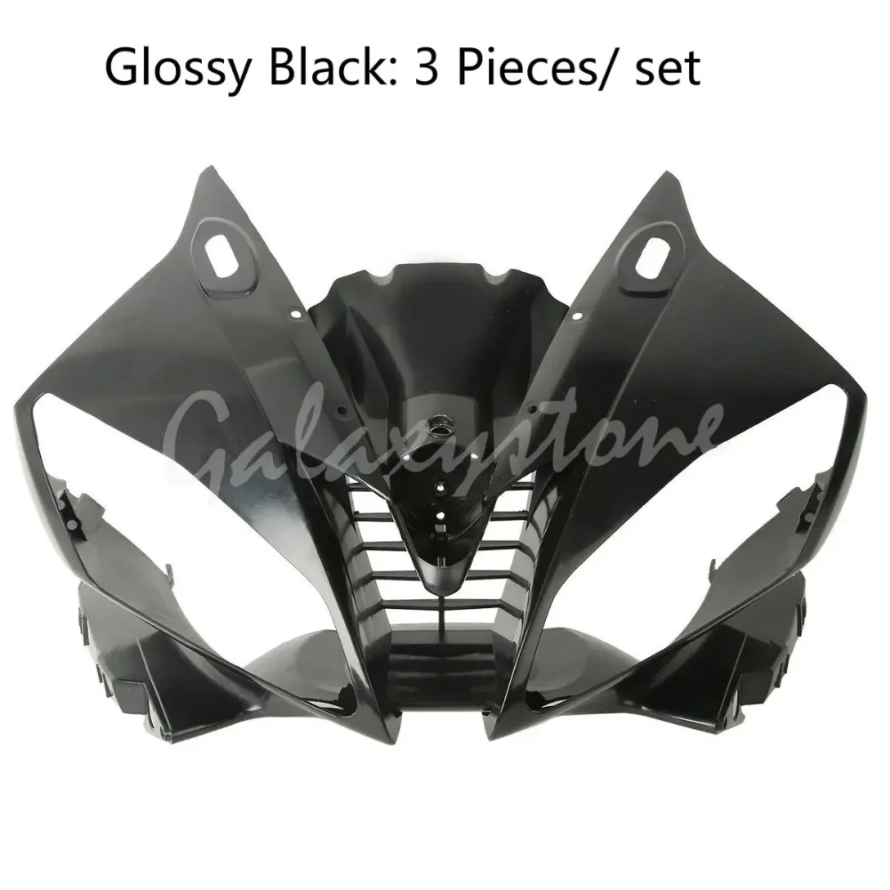 Motorcycle Front Nose Cowl Upper Fairing For Yamaha YZF R6 2006-2007 YZFR6 07 Matte Black & Glossy Black