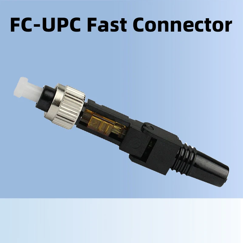 

FTTH Fiber Optic Quick Connector, Field Assembly Embedded, FC, UPC, Insertion Loss, 0.3db 10pcs