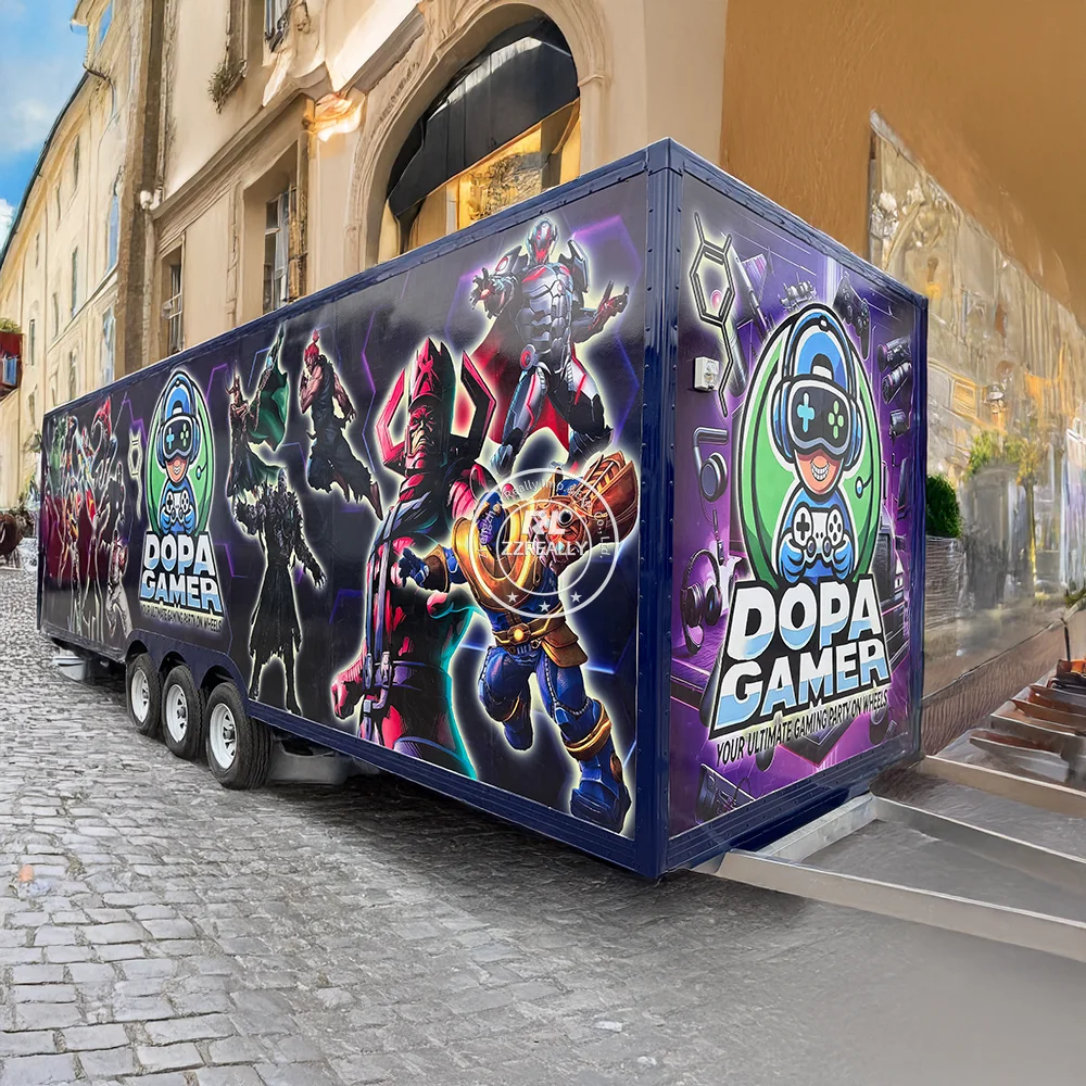 Food Truck Stainless steel Coffee Ice Cream Vending Cart Restaurant Mobile Food cart With Full Equipment