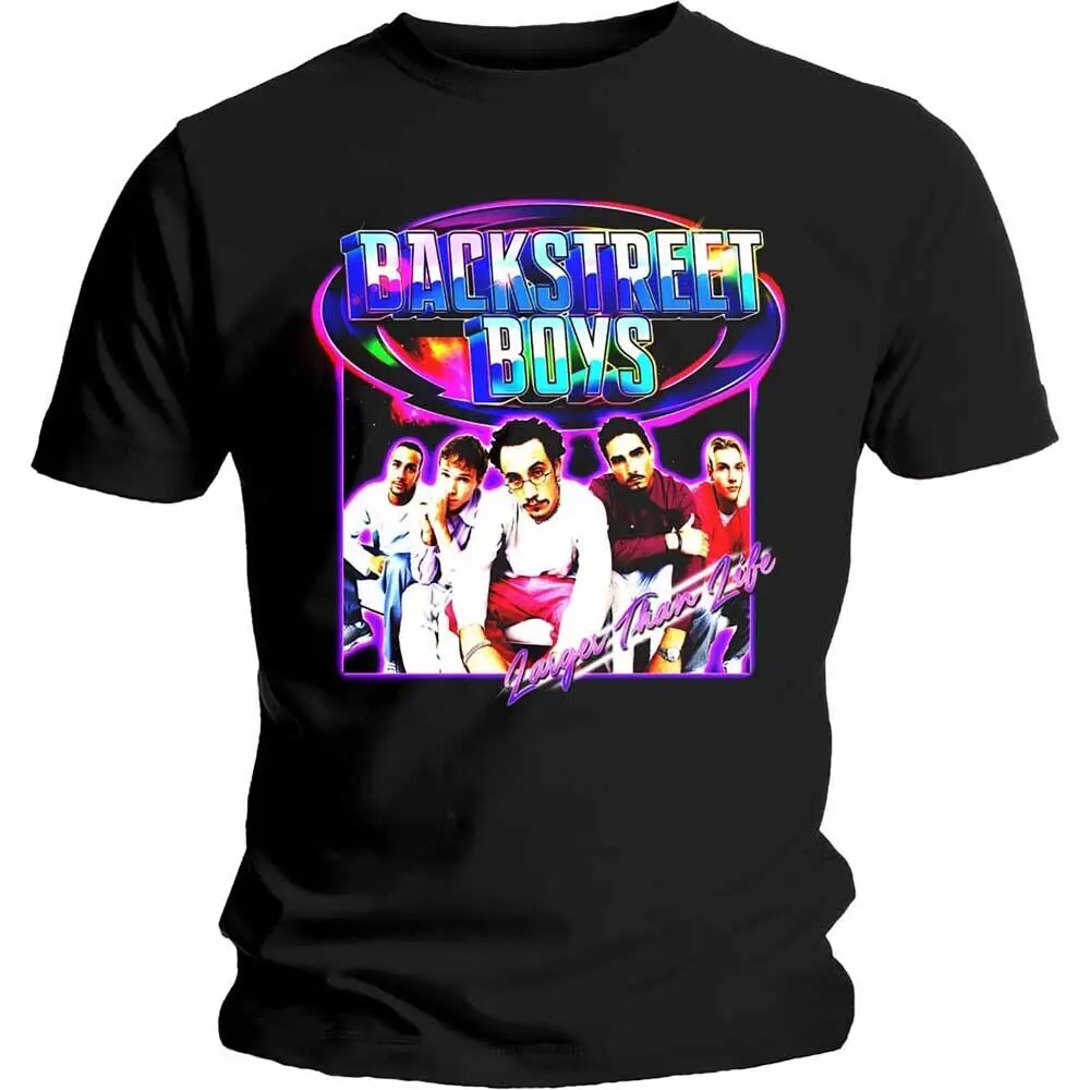 Backstreet Boys Larger Than Life Official T Shirt Mens