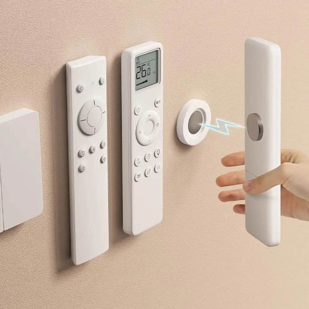 Remote Control Magnetic Tape TV Air Conditioning Remote Control Wall Storage No Drilling Wall Mounted Strong Magnetic Hook