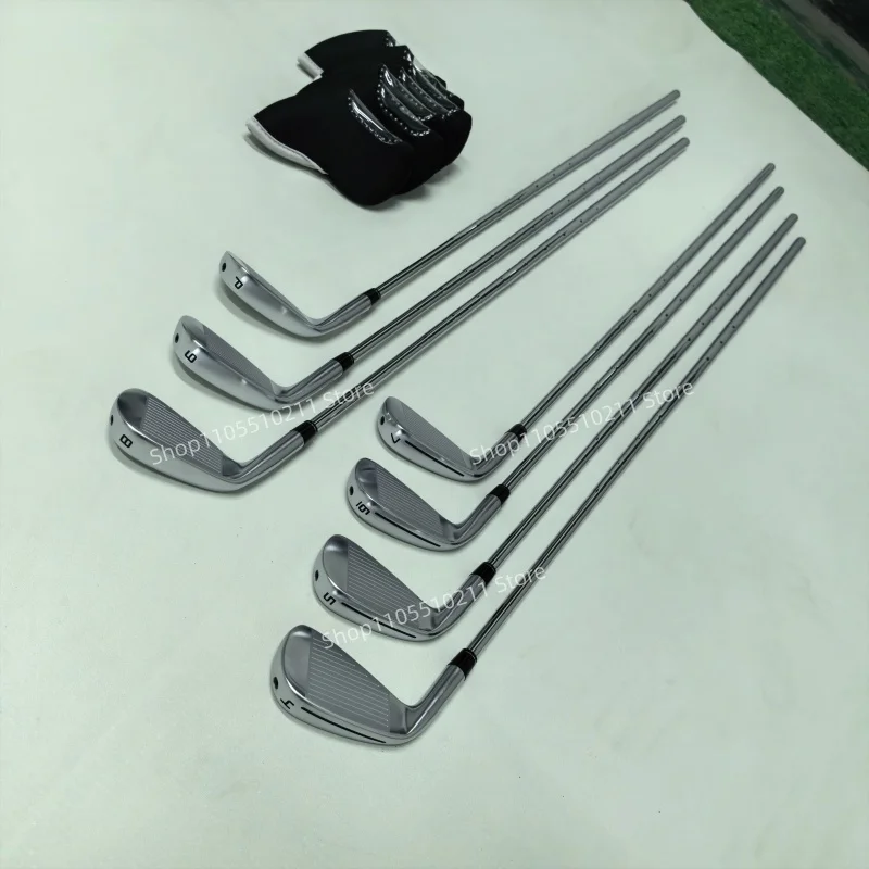 

male 2025New 790 Golf Clubs silvery P790 Irons fifth generation (7pcs 4 5 6 7 8 9 P ) R/S/SR Flex Steel/Graphite Shaft