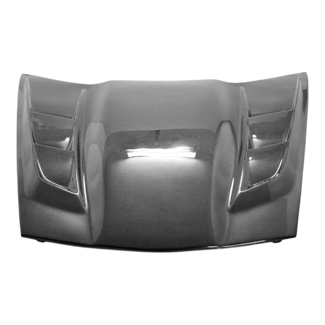 

Factory Hot Selling New C6 Clear Forged Carbon Fiber Bonnet Hood Cover for Corvette C6