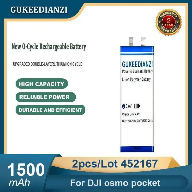 Battery For DJI osmo pocket 1 2 3 4 II Pocket2 /Pro RAW/OM150 OM160 IAS001NA HB3 HB01-522365 HB02-542465 High Capacity