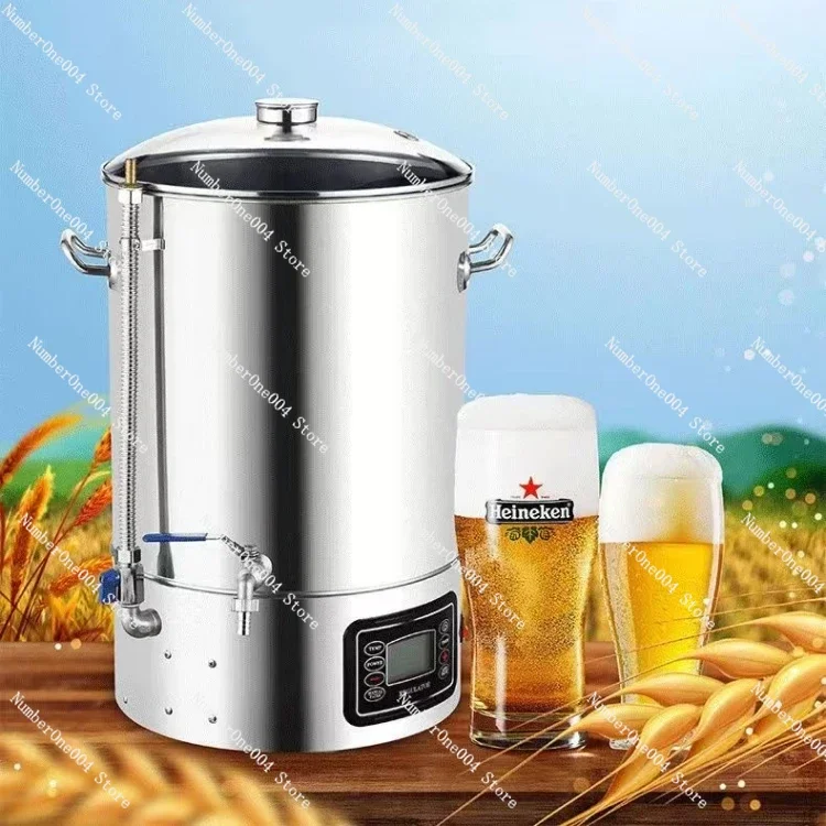 

Automatic Mash Tun Beer Brewing Restaurant Use 220V/110V Beer Making Machine Craft Beer Fermentation Guten Brewery