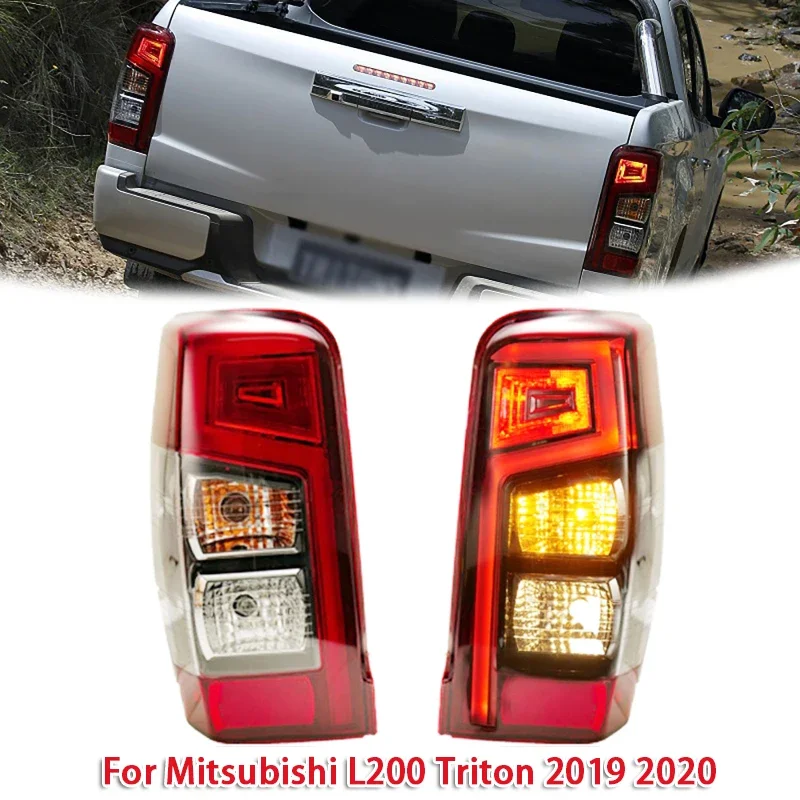 

1pc Led Car Tail Brake Light for Mitsubishi L200 Triton 2019 2020 (with Harness&Bulb )