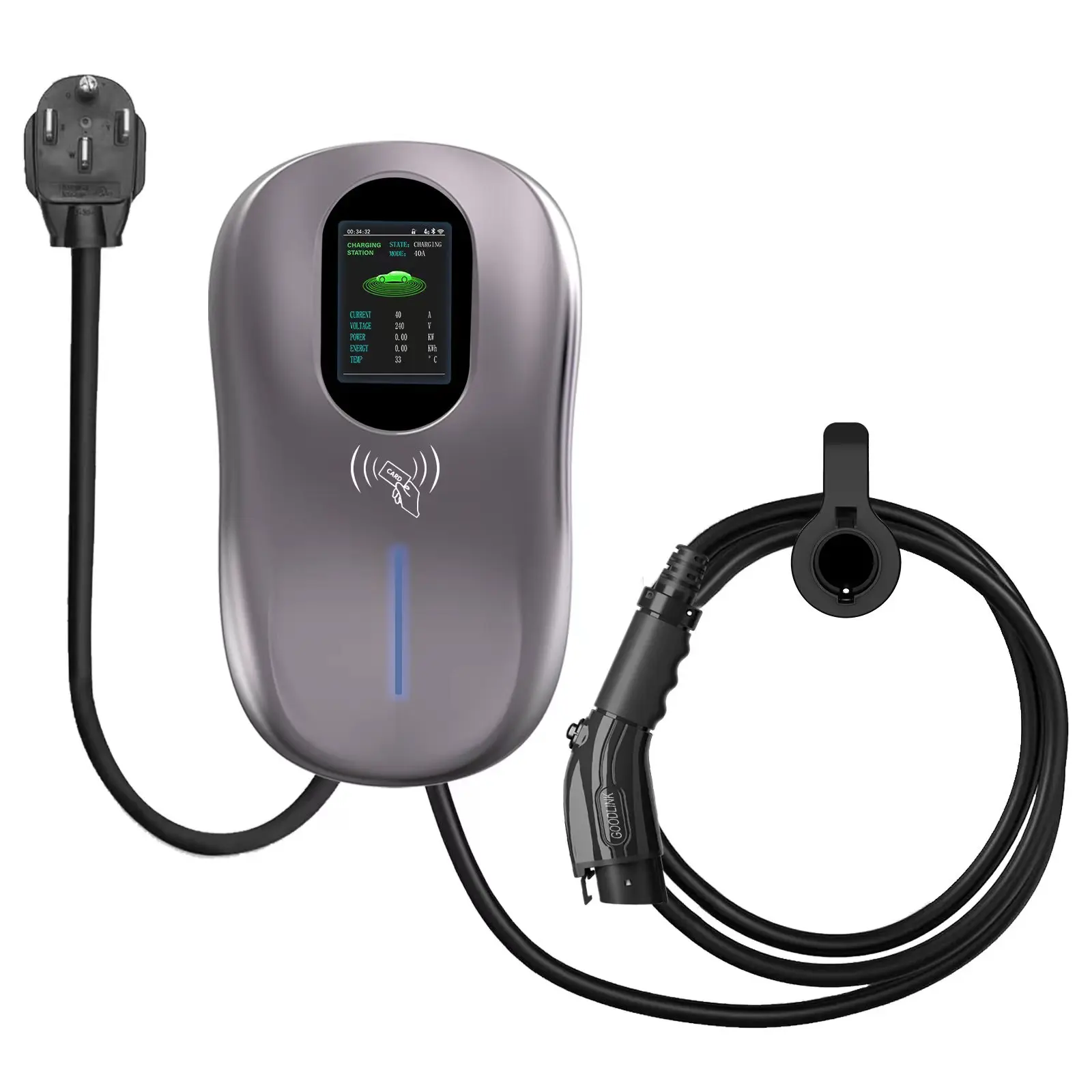 electric 40A charger for EV charging stations ac EV charger electric vehicle charging station