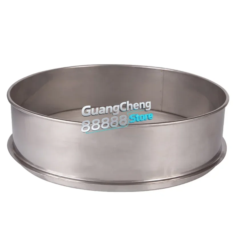 قطر 30 سنتيمتر ارتفاع 10 سنتيمتر SUS جميع غربال الفولاذ المقاوم للصدأ لآلة الاهتزاز الكهربائية شبكة اختيارية