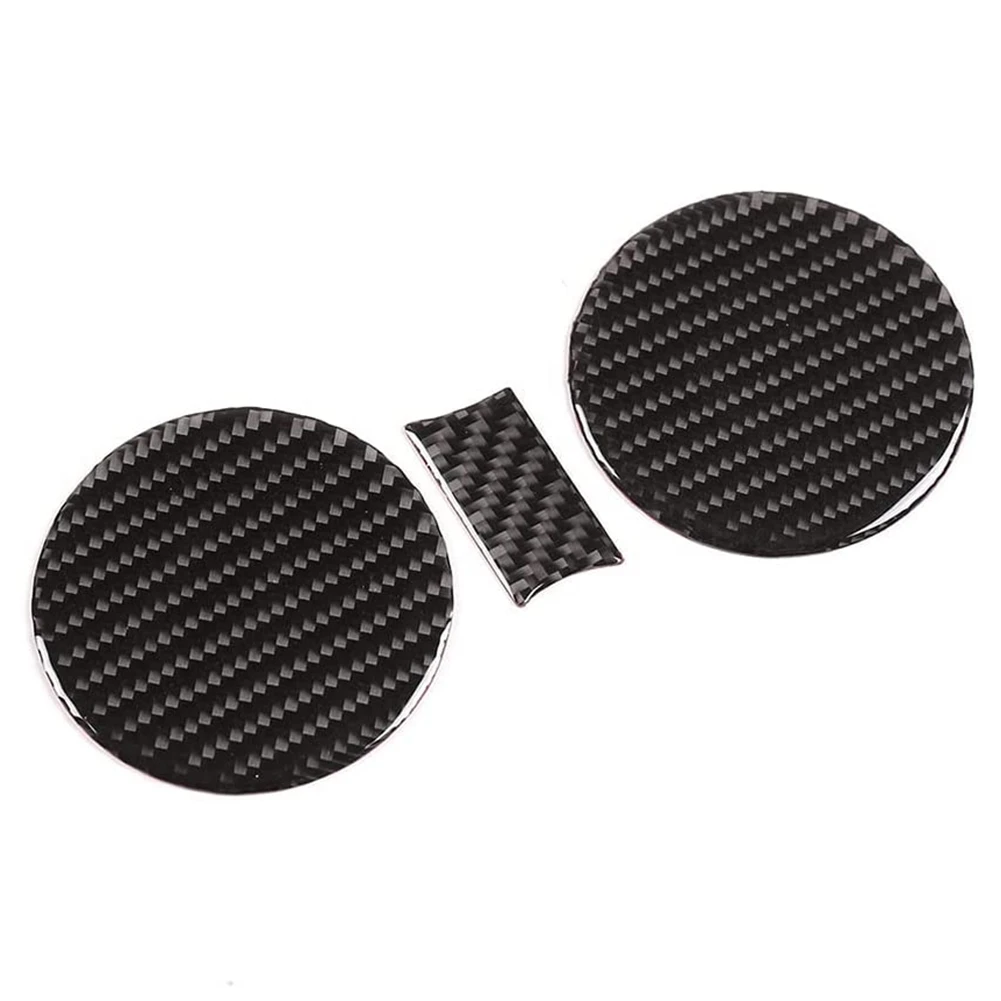 For 11Th 2022 Carbon Fiber Cup Holder Insert Coaster Mat Pad Sticker Cover Trim Decal