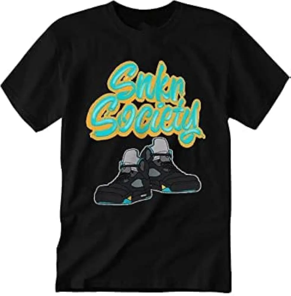 Shoes Dripping Shirt to Match JD 5 Aq%ua, Tee Matching for Sneaker 5 Aq%ua, Tee Gift for Sneaker JD 5 Aq%UAA Multicolor