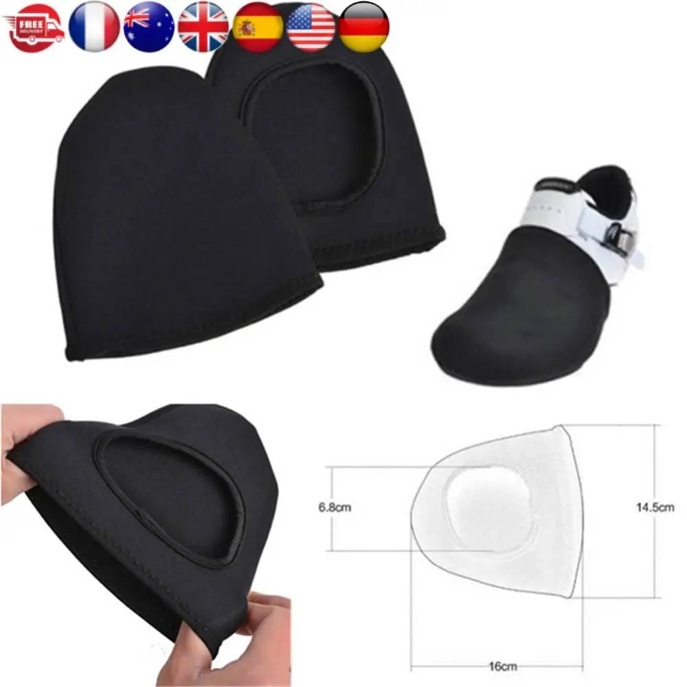 

Shoe Toe Protector Man Woman MTB Bike Shoes Cover Nylon Windproof Warm Wear Resistant Protective for Outdoor Motorcycle