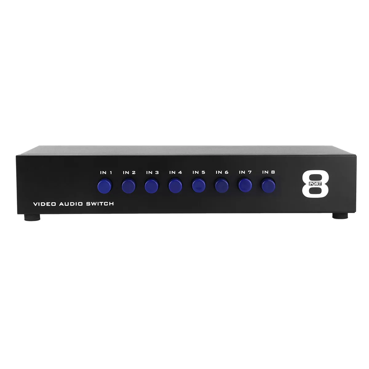 8 Port 8 In 1 Out A…