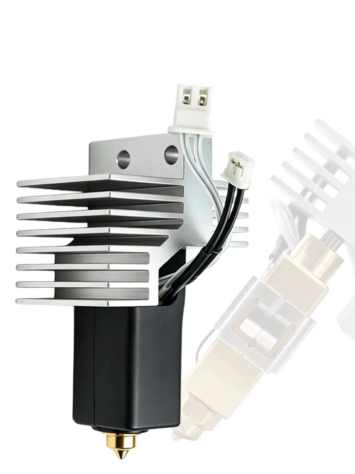 Verbessertes Keramik-Heizblock-Set für den Elegoo Centauri Carbon 2 Druckkopf, Heizblock-Kit, gehärtete Stahldüse, 3D-Drucker-Ersatzteile.