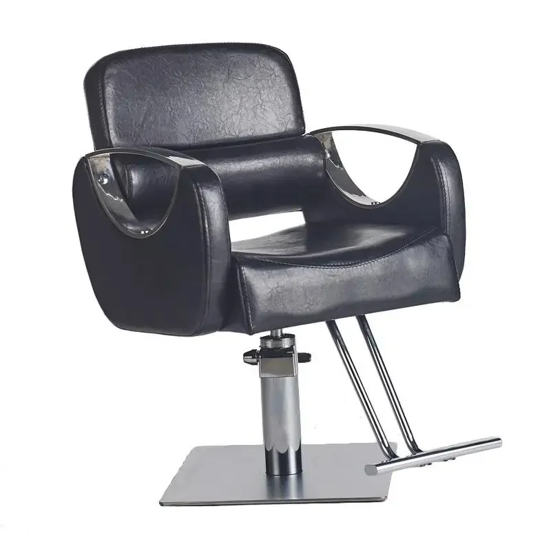 Beauty Salon Barber Chairs Luxury Office Metal Manicure Hairdressing Barber Chairs Barbershop Silla De Barbero Salon Furniture