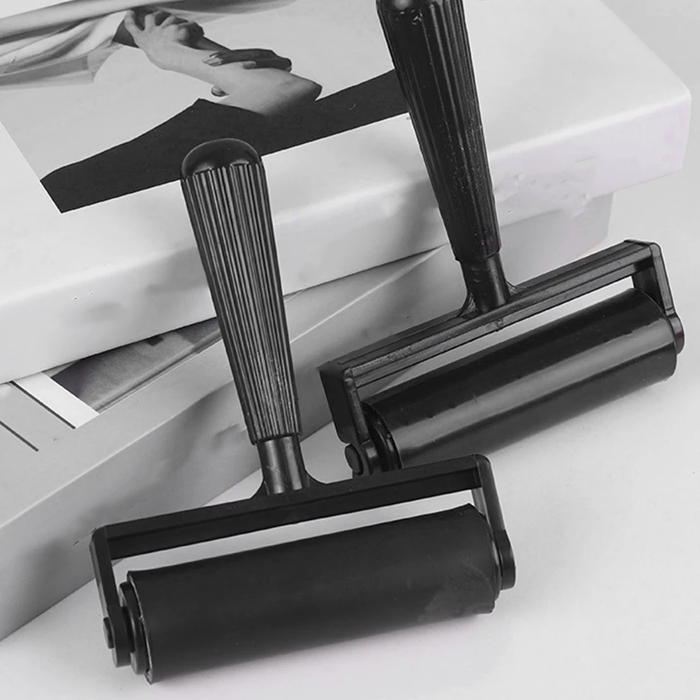 3 قطع بكرات عجلة دوارة لمستلزمات الطباعة الفنية الماسية، أسطوانة يدوية متعددة الوظائف للاستخدام على سطح أملس