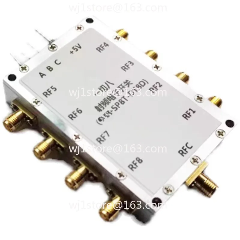 DC-8GHz All Eight RF Switches SP8T Single Pole Eight Throw RF Switches, All Eight Route Selection Switches