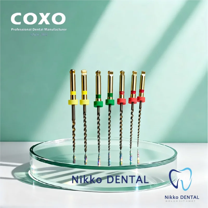 Root Canal File  Soco Pro Heat Activated Endodontic Endo Niti Rotary File For Root Canal Treatment Dentist Materials