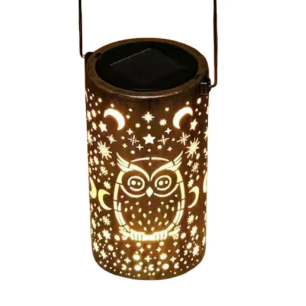 

Butterfly/Flower Hanging Solar Lanterns Solar Powered Portable Solar Wind Chime Lamp Waterproof Hollow Out