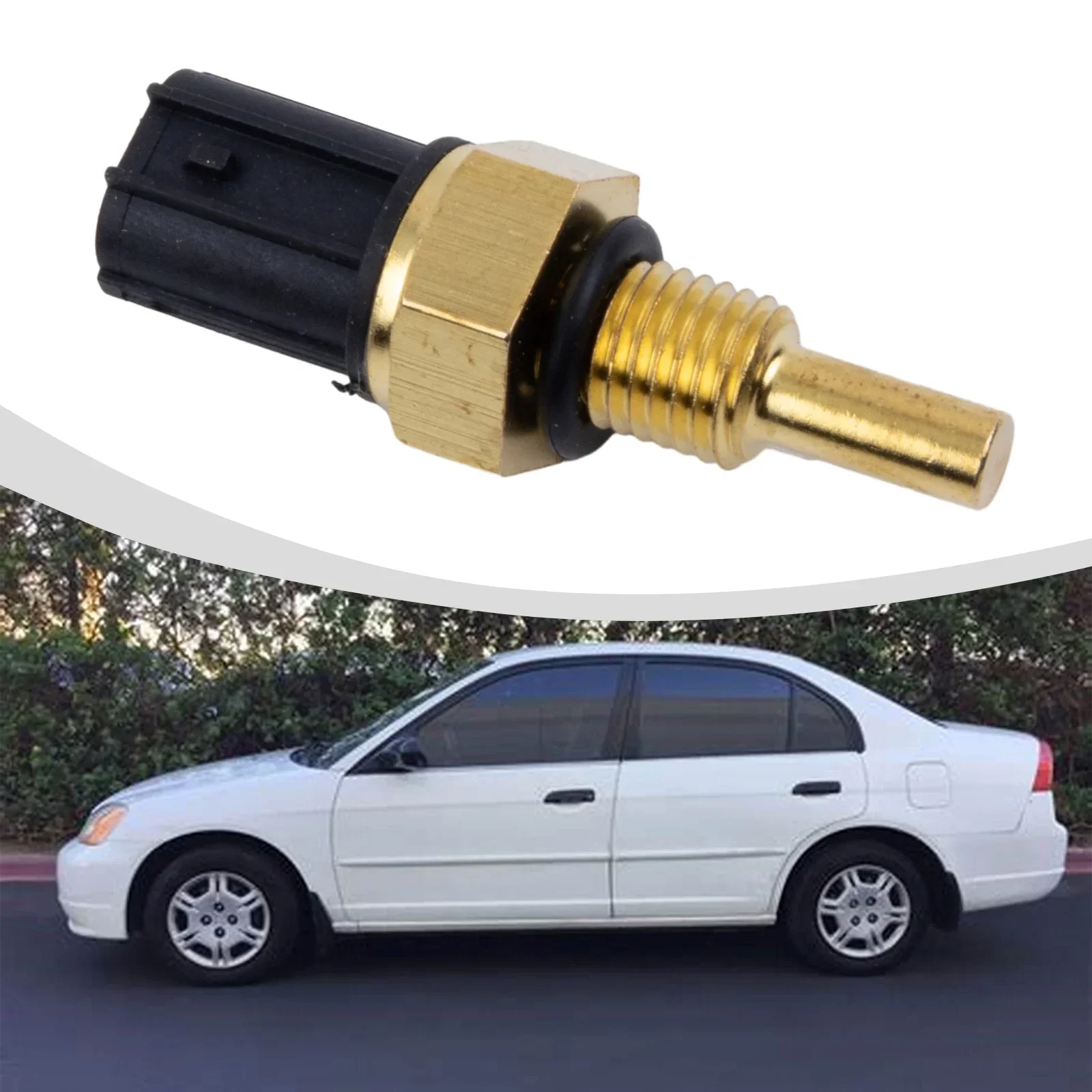 Aftermarket Parts Quality Water Temp Sensor Sensor Temperature Sensor High Quality Metal Black Engine Coolant Temperature Sensor