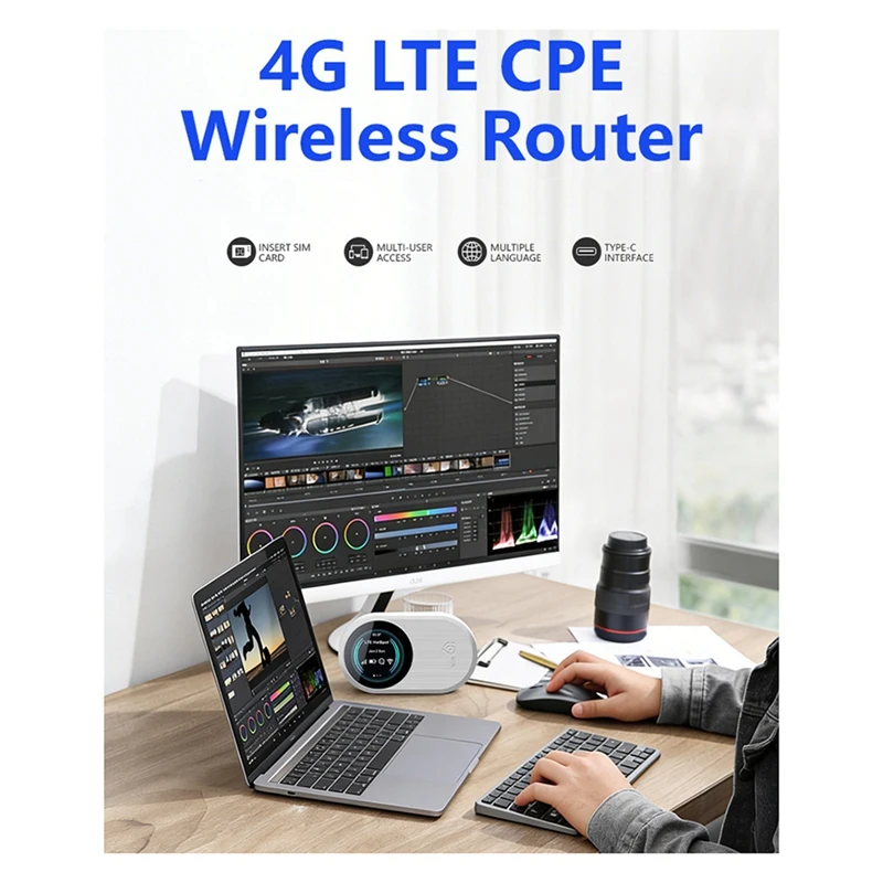 

Dual Band Portable Mobile Wifi Router SIM Card Slot B New Arrivals in Stock