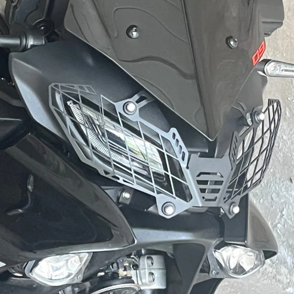 

Для YAMAHA TRACER 9 GT 9GT 2021 2022 2023 2024 Tracer9 GT9 Решетка передней фары Защитная крышка декоративная