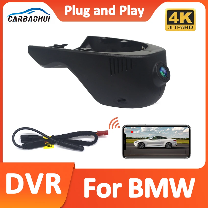 4K HD 2160P New Plug and Play Wifi Car DVR Video Recorder For BMW MINI Countryman CLUBMAN F56 F55 F54 F57 F60 JCW 2019 2020 2021