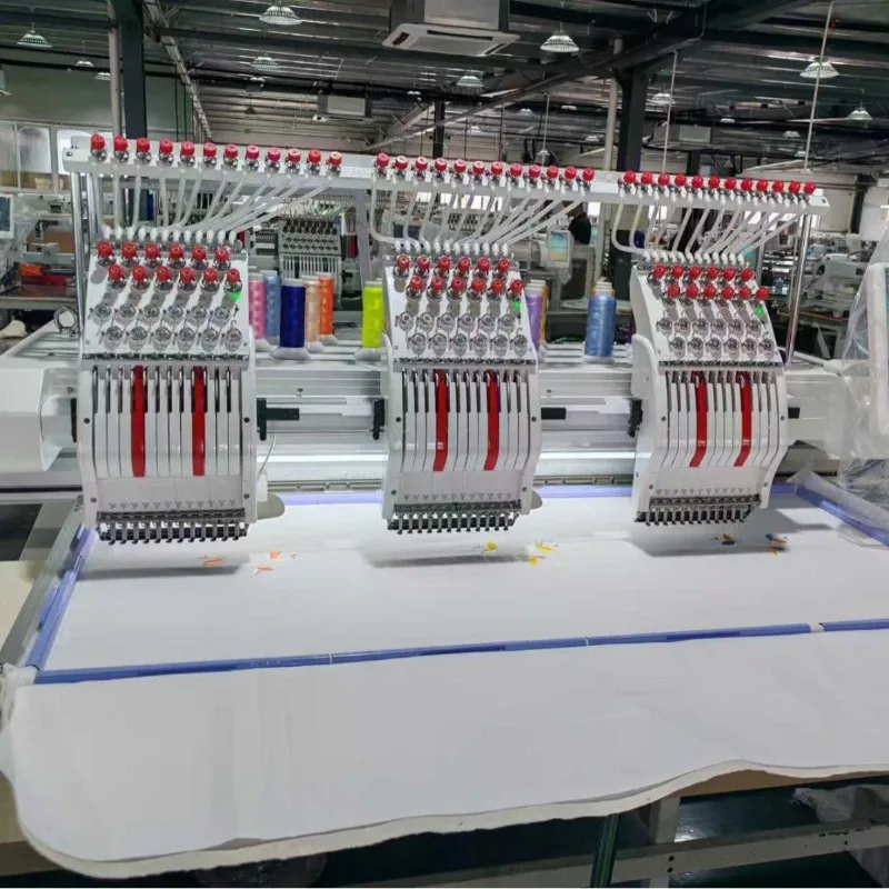 machine, new 12-needle garment embroidery, hat cutting piece embroidery, personal use, computerized embroidery machine