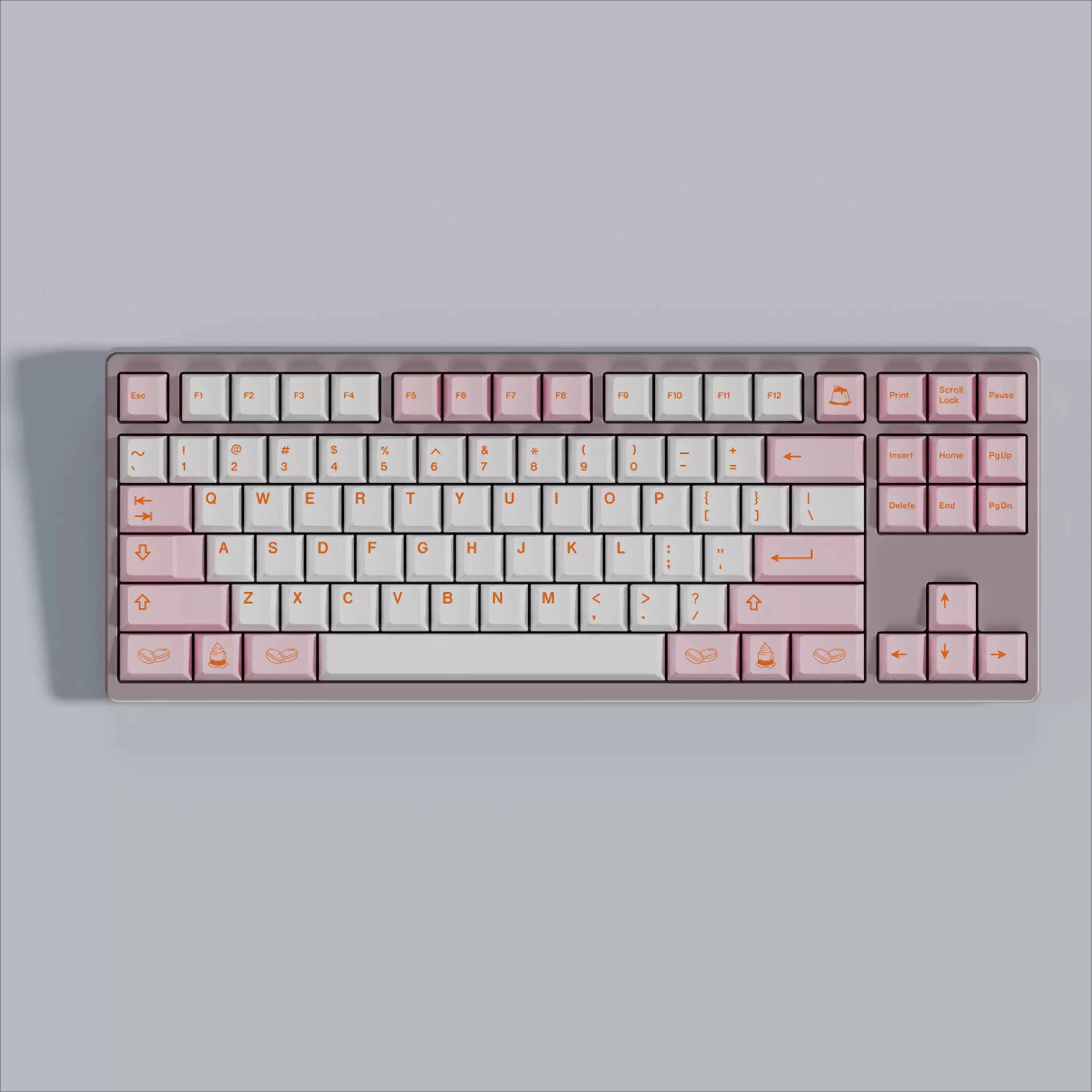 

GMK pastry custom keyboard pbt sublimation original factory height keycap split space