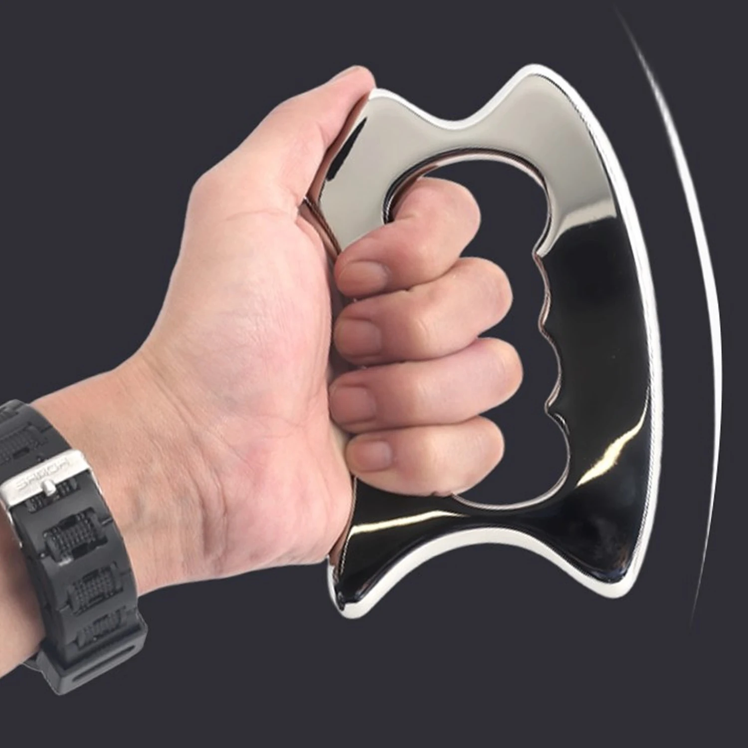 

Stainless Steel Massage Scraper Tool Derma Edge Massage ToolsGua Sha Scraping Tool for Physical Therapy Muscle Scraper Tools