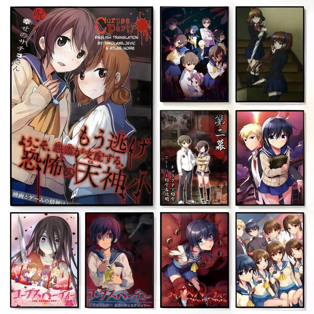 Corpse Party Comic Movie Poster American Film Mural Home Childrens Room Wall Decor Print