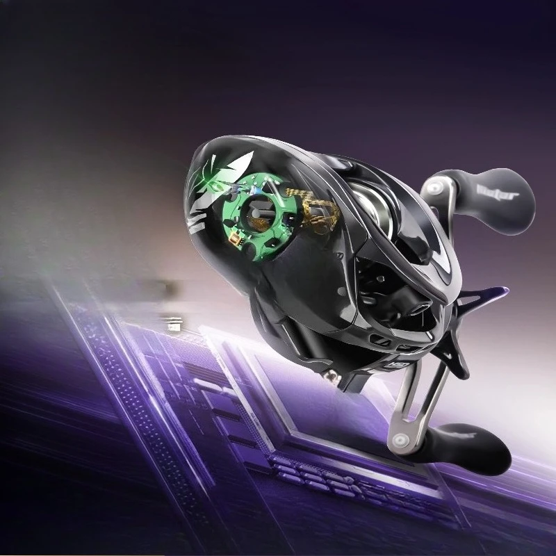 Water drop wheel Luya micro-object remote projection electronic brake, water drop wheel intelligent DC fishing wheel