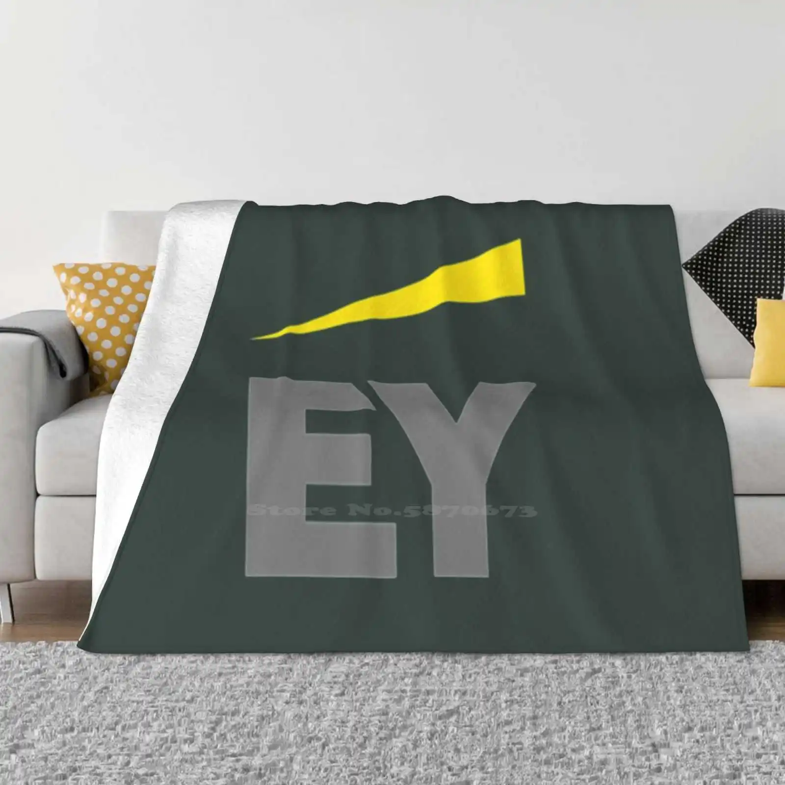 Ey Essential Soft Warm Light Thin Blanket Deloitte Pwc Big 4 Accounting Big Four Consulting Accountant Funny Assurance Money