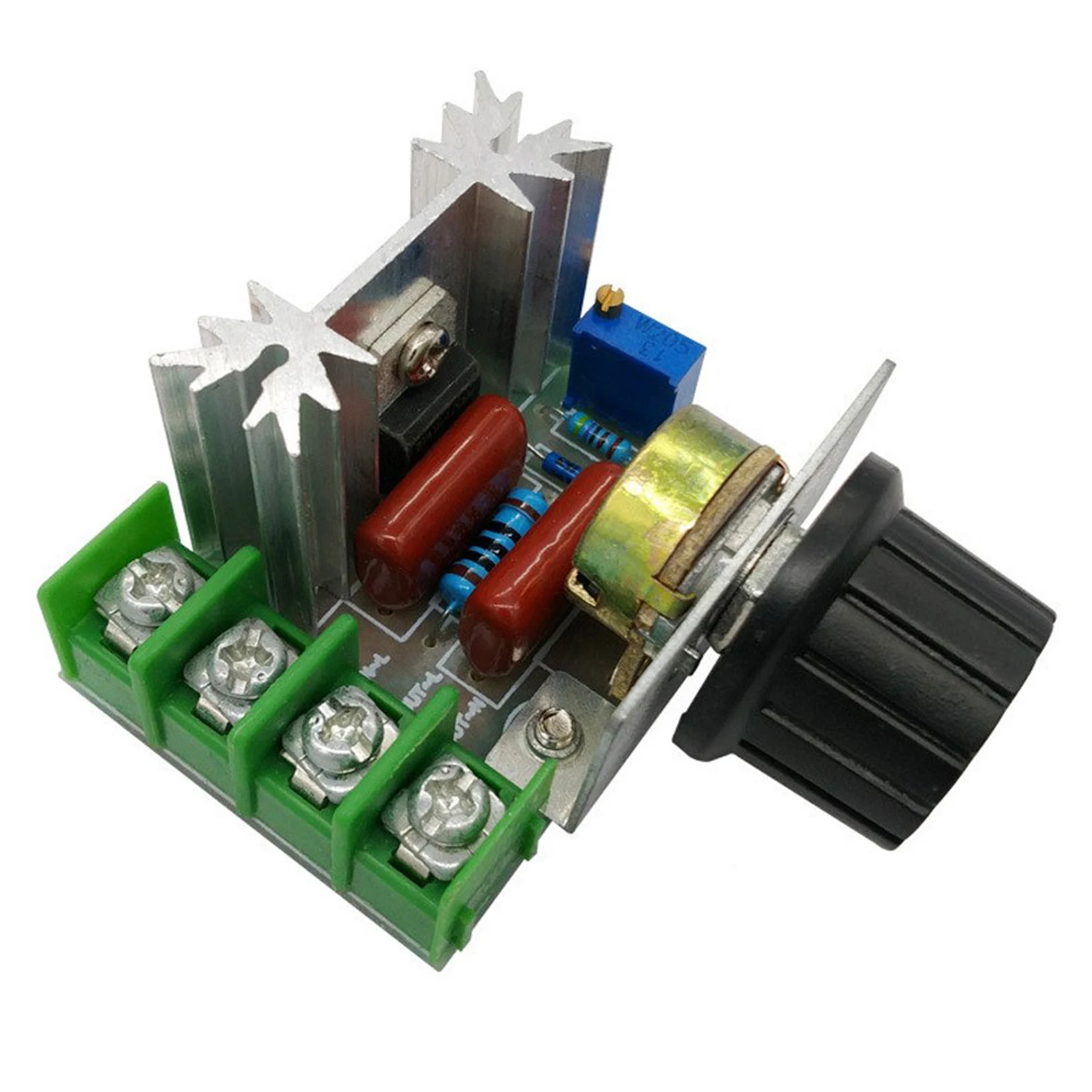 2000W PWM Alternating Current Motor Speed Control Module Dimmer Governor50-220V Adjustable Voltage Adjuster