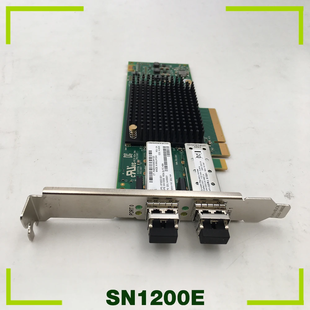 For HP SN1200E Q0L14A 16Gb Dual Port FC HBA Card 870002-001