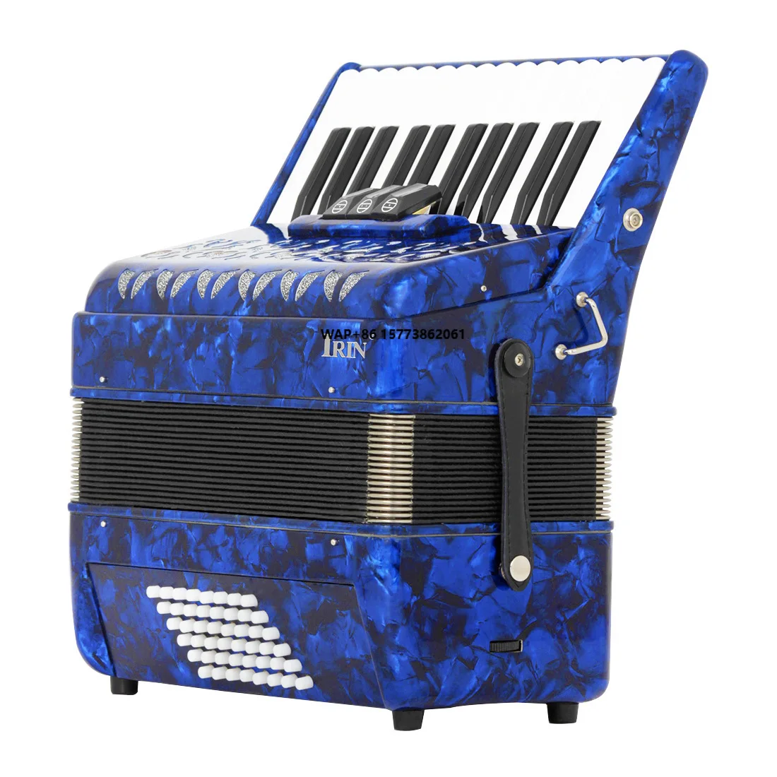 26-Key Professional Accordion for Performance and Teaching Stringed Instruments Accessory