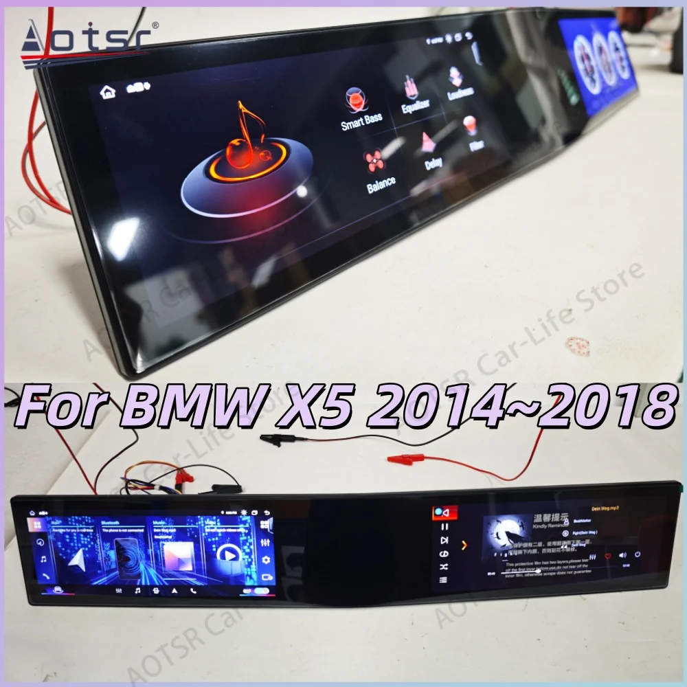 

Автомобильный мультимедийный Android-плеер для BMW X5 2014-2018 с GPS-навигацией, автомобильным радиоприемником и Bluetooth