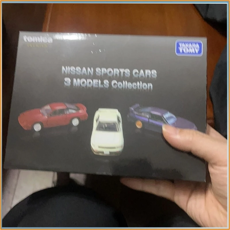 Genuine Tomica Premium Nissan Sports Cars 3pcs Set, Diecast Alloy Car Model, 1/62 Scale Collectible Car Model Toy Gift For Fans