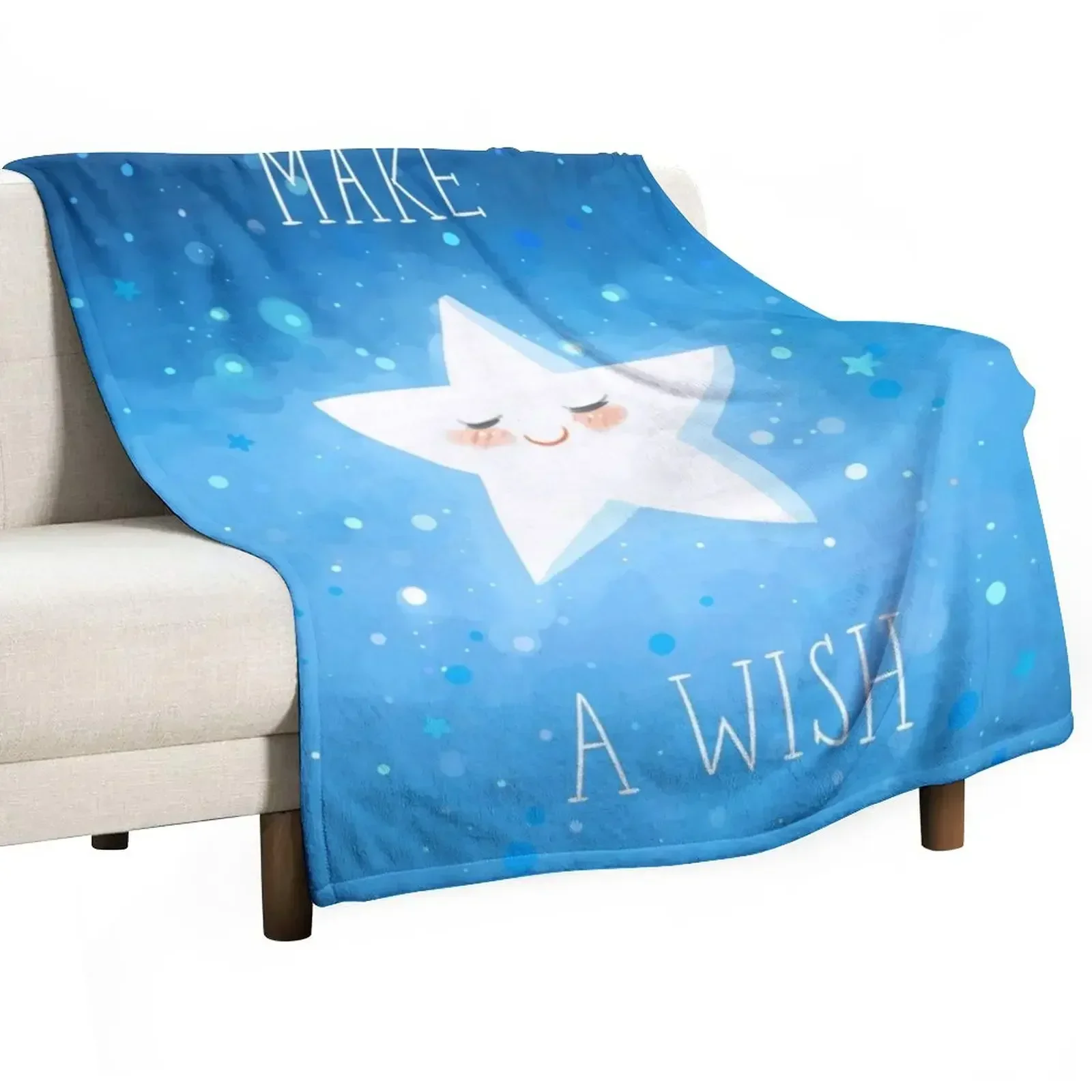 New Make a Wish Throw Blanket blankets ands Luxury Thicken anime Blankets