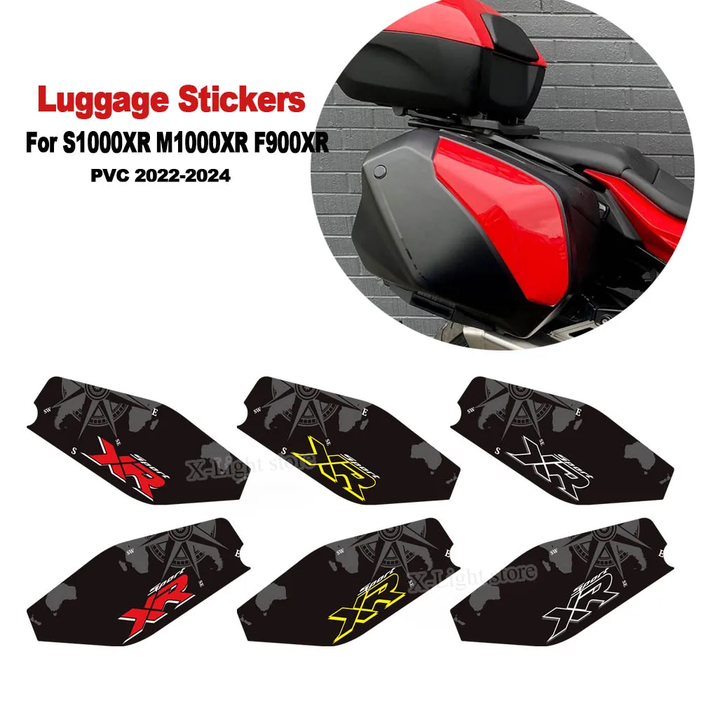 

2022 2023 2024, мотоциклетный бак, багажник, чемоданы, корзины, наклейки, наклейки для BMW S1000XR M1000XR F900XR
